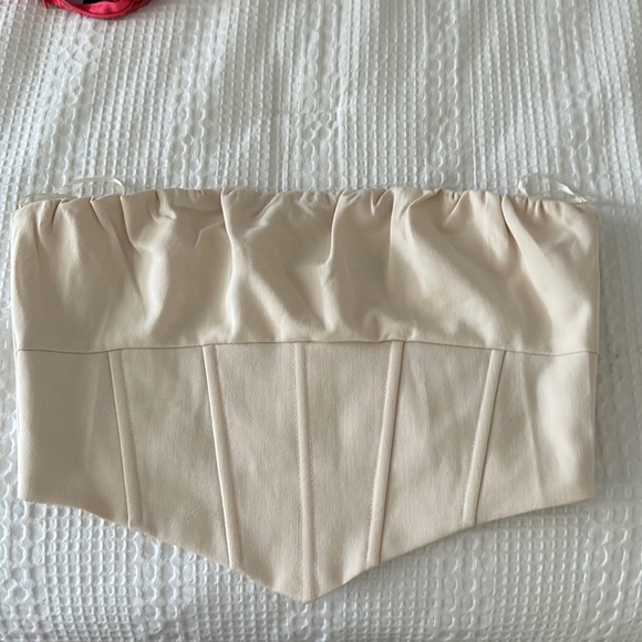 Robertson and Rodeo Tops - Cropped Bustier Top